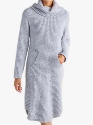 Like New SOFTIES Marshmallow Slouch Turtleneck Lounge Dress Grey Size 2X/3X thumbnail 10