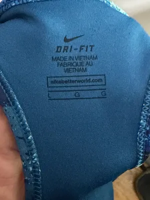Nike Blue Sports Bra Size L thumbnail 5