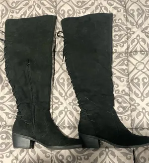 Knee high boots Black Size 7.5 thumbnail 1