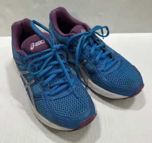 ASICS GEL-Contend 4 Shoes Womens‎ 6.5 Blue Purple Mesh Running Sneakers T767N thumbnail 1