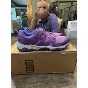 Merrell Low Top Hiking‎ Sneakers Women's Size 37 US 6 Athletic Purple Gorpcore thumbnail 3