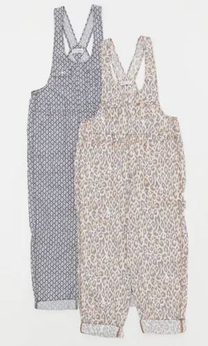 Urban Outfitters NEW Camille Leopard Print Overall thumbnail 4
