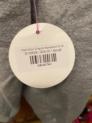 Boutique Deer Sweatshirt thumbnail 5