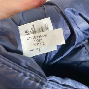 j.crew factory Puffer‎ Tote Bag in navy blue thumbnail 9