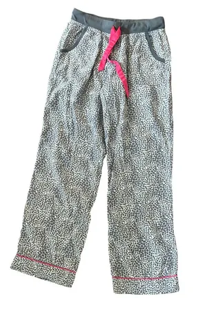Victoria's Secret Pajama Pants Gray Leopard Print Size XS Loungewear Loungepants thumbnail 1