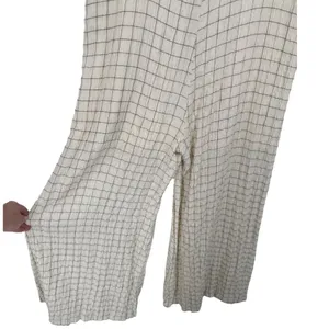 Urban Outfitters Breezy Plunging Wide Leg Sleeveless‎ Babydoll Jumpsuit Size XS thumbnail 10