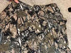 YoungLA Bling Rhinestones Hoodie Green Real Tree Camo Size Small Oversized NEW thumbnail 5