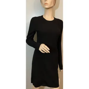 Marc by Marc Jacobs‎ Black Ribbed Long Sleeve Sweater Dress M4004574 Womens thumbnail 5