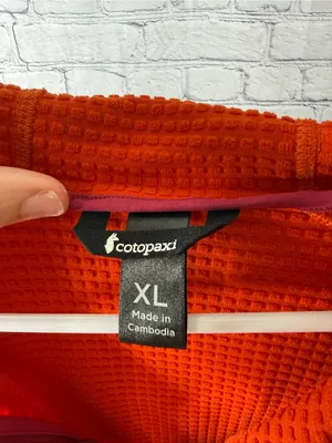cotopaxi otero Women's Bright Orange Jacket with Purple Chest Pocket size XL thumbnail 10