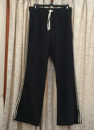 Sundry Metallic Side Stripe Split Hem Sweatpants thumbnail 1