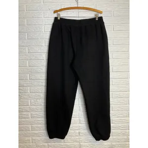 Comfrt black signature‎ sweatpants embroidered logo size XL casual loungewear thumbnail 5