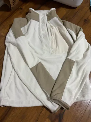 prAna Sweater Hiking Maroon Phono Cropped Striped Outdoor S thumbnail 1