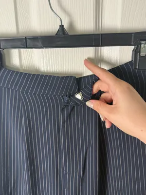 Princess Polly Briana Set Navy Pinstripe 0 thumbnail 9