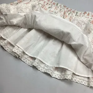 Altar’d State Cotton Layered Ditsy Floral Elastic Waist Mini Skirt Medium NWOT thumbnail 4