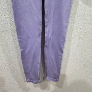 All in motion ribbed‎ purple leggings size small thumbnail 2