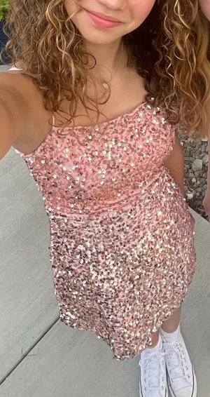 Hello Molly HOT TRICKS DRESS BLUSH thumbnail 1
