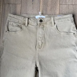 Risen Jeans High Rise Fringe Cropped Wide Leg Jeans thumbnail 4