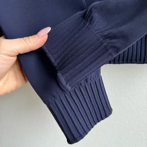 Lululemon Down & Around Crew Midnight Navy Size 4 Small Goose Down 800 Fill thumbnail 6