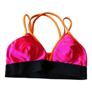 Hope Resort Pink & Orange Activewear Set Top Shorts Size XS thumbnail 2