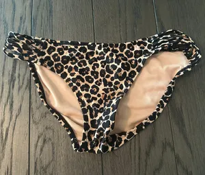 Cheetah Print Swim Bottoms Multi thumbnail 1