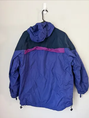 Columbia Vintage Womens’s Full Zip Purple Outdoors Jacket, sz Med ©️ thumbnail 5
