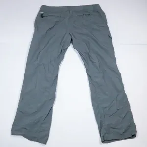 Columbia Omni-Shade Hiking Pants Womens 16 Regular Gray Cargo Utility Outdoor thumbnail 3
