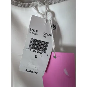 AMANDA UPRICHARD VALETTA DRESS Ivory Sz S NWT $238 thumbnail 8