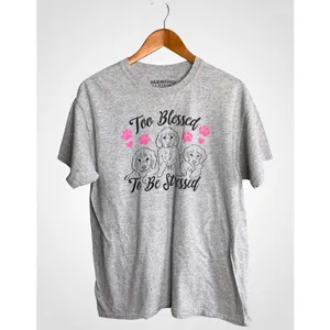 Gray Puppies Graphic Print Tee Women’s XL thumbnail 2