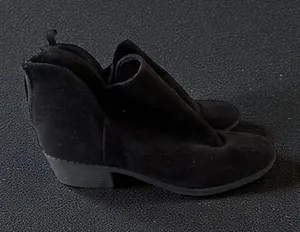 OLD NAVY Black Ankle Booties Boots Size 5 thumbnail 1