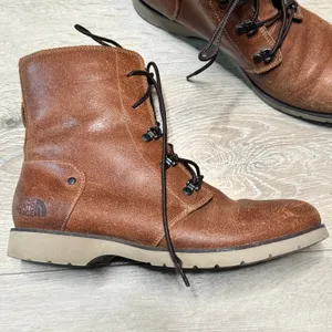 The‎ North Face Ballard Lace II Brown Leather Boots Womens Size 9.5 thumbnail 2