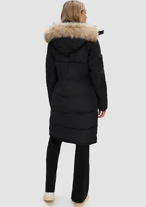 Noize Vegan Puffer Coat Black Size XS thumbnail 2