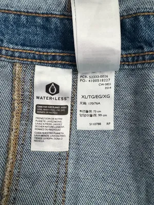 NWOT Levi's Women's Vintage Shortalls in Medium Wash Sz XL thumbnail 10
