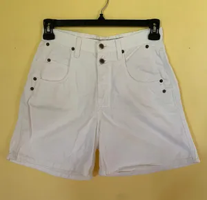 White jean Shorts thumbnail 1