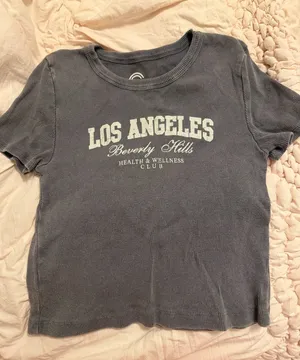 Baby tee Gray thumbnail 1