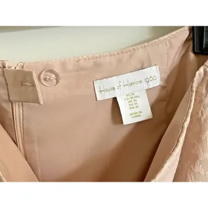 HOUSE OF‎ HARLOW Jacquard skirt in Light Pink size XL thumbnail 6