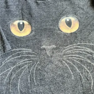 Fruit of the loom grey short sleeve cat shirt size medium thumbnail 2