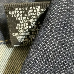 New York & Company Jean Jacket Blue Size XL thumbnail 11