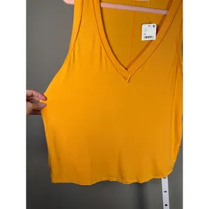 Free People We The Free Moon Dance Tank‎ Carrot Ginger Orange NWT Medium thumbnail 3