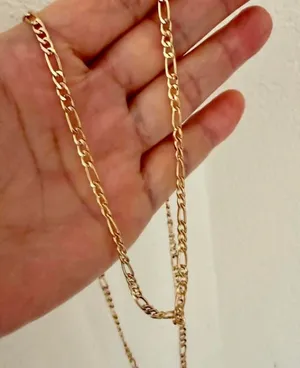Brand New 22" in 4 mm Fígaro Chain 304 Stainless Steel 18 K Gold filled Necklace with lobster thumbnail 1