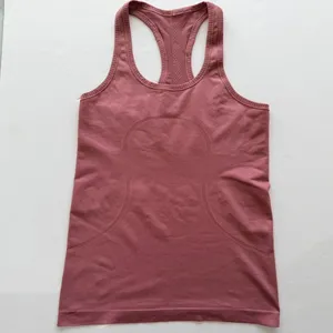 Lululemon Swiftly Tech Racerback Tank Pink Taupe Size 8 Original Fit thumbnail 2
