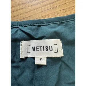 Metisu Size Small Midi Dress Green Lace‎ Cocktail Grunge Whimsigoth Fairy Goth thumbnail 3