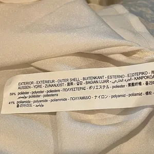 ZARA Voluminous Flounce Mini Dress Ivory NEW Size L thumbnail 11