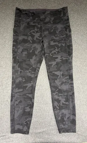 Lululemon Invigorate High-Rise Tight 25" Heritage 365‎ Camo Deep Coal Multi 12 thumbnail 1