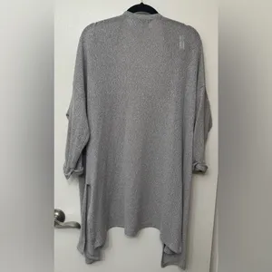EUC Cupcakes and Cashmere Grey Cardigan | Soft Classic Button Front Sweater thumbnail 2
