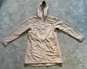 REI Co-op Zealand Field Jacket Womens L Hooded Beige Lightweight Outdoor thumbnail 1