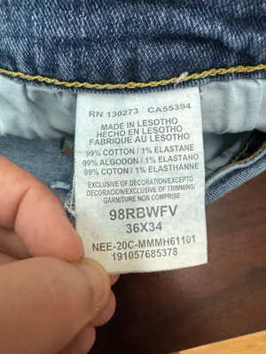Wrangler Relaxed Boot Cut Mens Jeans Size 36x34 thumbnail 10