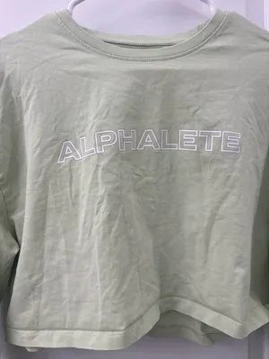 Alphalete long sleeve cropped tshirt thumbnail 2