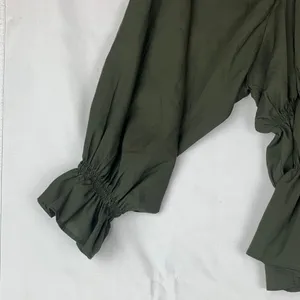 Springfield size eu 40 medium Olive Green Blouse Renaissance cosplay sand dollar thumbnail 4