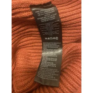 Anthropologie Maeve Mini Dress Cedar Long Sleeve Mock Neck Tie Waist XL NWT‎ thumbnail 8
