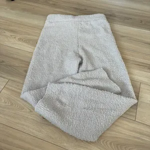 Pleshy Cozy Lounge Pants Light Blue Plush‎ Soft Drawstring Waist Size M thumbnail 4